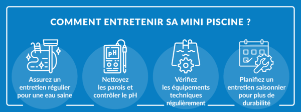 conseils pour assurer l’entretien d’une petite piscine